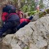 Dağlık alanda mahsur kalan Rus turistleri jandarma kurtardı