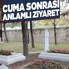 SON DAKİKA: Başkan Recep Tayyip Erdoğan Eyüpsultan Camii'nde kıldığı cuma namazı sonrası vatandaşlarla sohbet etti SON DAKİKA: Başkan Recep Tayyip Erdoğan Eyüpsultan Camii'nde kıldığı cuma namazı sonrası vatandaşlarla sohbet etti