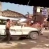 Bahar festivalini kutlayanların arasına cip daldı - İzle