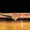 Pegasus uçağına bomba ihbarı asılsız çıktı Pegasus uçağına bomba ihbarı asılsız çıktı
