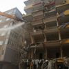 43 yıllık bina yıkıldı 43 yıllık bina yıkıldı