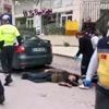 Kamyonetin çarptığı hurda toplayıcı yaralandı Kamyonetin çarptığı hurda toplayıcı yaralandı