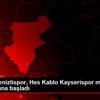 Yukatel Denizlispor, Hes Kablo Kayserispor maçının ... Yukatel Denizlispor, Hes Kablo Kayserispor maçının ...
