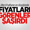 Altın 8 haftanın en düşüğünde