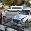 Eşref Kolçak kaza yaptı