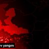 İzmir de ev yangını İzmir de ev yangını
