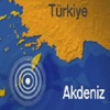 Akdeniz'de 5.2 büyüklüğünde deprem