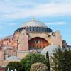 Ve Ayasofya'da tabela söküldü Ve Ayasofya'da tabela söküldü