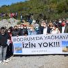 Bodrum'da Adaboğazı tepkisi: Yağmaya izin yok! Bodrum'da Adaboğazı tepkisi: Yağmaya izin yok!