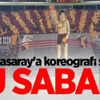 Galatasaray'a koreografi şoku! Bu sabah..