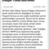 Erdoğan ekonomik krizde hükümeti istifaya çağırmış Erdoğan ekonomik krizde hükümeti istifaya çağırmış
