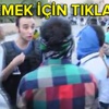 Polisle göstericiler arasında ilginç diyalog! Polisle göstericiler arasında ilginç diyalog!