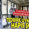 Kayseri'de karantinayı delen kişiye 2 aydan 1 yıla kadar hapis cezası istemiyle dava