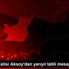 Kocaeli Valisi Aksoy dan yarıyıl tatili mesajı Kocaeli Valisi Aksoy dan yarıyıl tatili mesajı