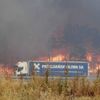 Bulgaristan sınırındaki yangın kısmen kontrol altında Bulgaristan sınırındaki yangın kısmen kontrol altında