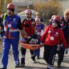 Kütahya da maden ocağında göçük tatbikatı Kütahya da maden ocağında göçük tatbikatı