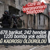 Cizre'deki operasyonların bilançosu