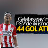 Galatasaray'ın rakibi PSV'de dikkat çeken iki isim: Zahavi ve Malen