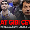 Ergin Ataman'dan Enes Kanter'e tokat gibi cevap!