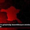 Öğrencilerin geliştirdiği dezenfeksiyon ürünlerine ... Öğrencilerin geliştirdiği dezenfeksiyon ürünlerine ...