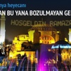 Camileri mahya heyecanı sardı Camileri mahya heyecanı sardı