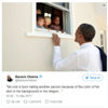 Obama Twitter tarihine geçti...