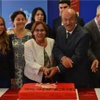 Pastada dikkat çeken mesaj! Pastada dikkat çeken mesaj!