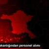 İçişleri Bakanlığından personel alımı