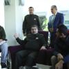 Genelkurmaydan darp edilen gazilere ziyaret