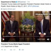 Trump Arap liderlerle buluştu Trump Arap liderlerle buluştu