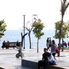 Tatilciler kasımda deniz keyfi yaptı