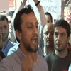 Kapalıçarşi'da tahliye protestosu Kapalıçarşi'da tahliye protestosu