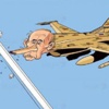 Arap medyasından Putin'i çıldırtacak karikatür Arap medyasından Putin'i çıldırtacak karikatür