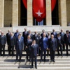 Kabine üyeleri Anıtkabir'de Kabine üyeleri Anıtkabir'de
