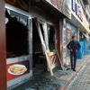 Buzdolabı bomba gibi patladı