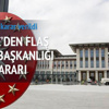 Belediyeden flaş Cumhurbaşkanlığı Sarayı kararı Belediyeden flaş Cumhurbaşkanlığı Sarayı kararı