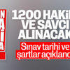 Adalet Bakanlığı, 1200 hakim ve savcı alacak: İlan yayınlandı
