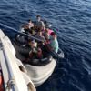Muğla açıklarında 14 göçmen kurtarıldı