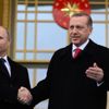 Erdoğan Putin'le görüştü