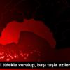 Son dakika haber... Afgan işçi tüfekle vurulup, başı ...