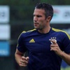 Van Persie takımla çalıştı Van Persie takımla çalıştı