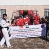 Dünya Tekvando Federasyonu, Konteyner Kentine Malzeme Dağıttı Dünya Tekvando Federasyonu, Konteyner Kentine Malzeme Dağıttı