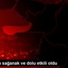 Yalova da sağanak ve dolu etkili oldu Yalova da sağanak ve dolu etkili oldu