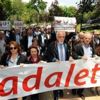 Avukatlardan adalet nöbetine destek yürüyüşü Avukatlardan adalet nöbetine destek yürüyüşü
