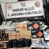 Irak sınırında cephanelik ele geçirildi Irak sınırında cephanelik ele geçirildi