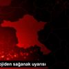 Meteorolojiden sağanak uyarısı Meteorolojiden sağanak uyarısı