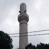 İstanbul'da fırtına cami minaresini yıktı