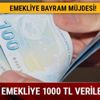 Emekliye bayram ikramiyesi müjdesi! Emeklilere bayram ikramiyesi ne zaman yatacak? Emekliye bayram ikramiyesi müjdesi! Emeklilere bayram ikramiyesi ne zaman yatacak?