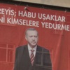 Erdoğan için ilginç pankart