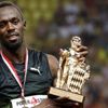 Usain Bolt 100 metre Elmas Lig yarışını 9.95'lik derecesiyle kazandı